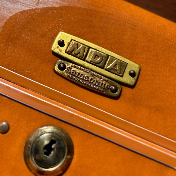 Samsonite Shwayder Brothers Vintage Three Piece Luggage Set EUC - Picture 12 of 16